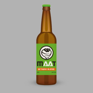 ontwerp, grafisch, bier, fles, etiket, grafisch ontwerp, maatbier, merlevansoncreatie