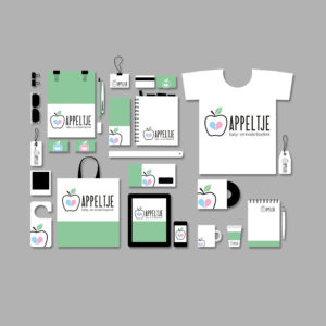 grafisch ontwerp, appeltje, leerdam, ontwerp, design, merle van son creatie
